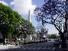 Obelisk on Plaza Lavalle