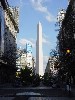 Obelisk on Plaza Lavalle